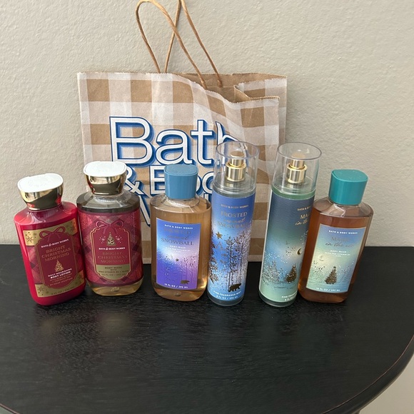 Bath & Body Works Other - New Bath & Body Works Body Wash & Mists - Blue and Red Bottles. Bundle of 6